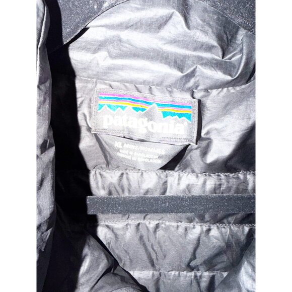 Patagonia Mens Down Sweater Jacket 800 Fill Goose Down Insulated Black Size XL - Picture 8 of 8